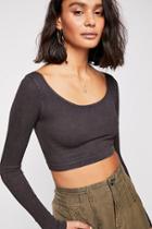 See Me Long Sleeve Crop By Intimately At Free People